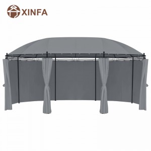 Jardin Arches Gazebo Aluminiu Pergola Gazebo în aer liber din aluminiu de lux în aer liber pentru petrecere
